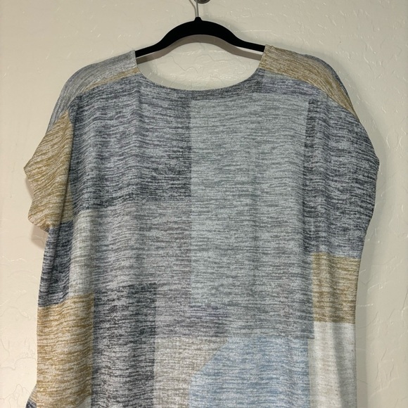 Wilfred Free Aritzia Lorelei Patchwork Soft Jersey Knit Relaxed Fit Dress XS - Picture 10 of 11